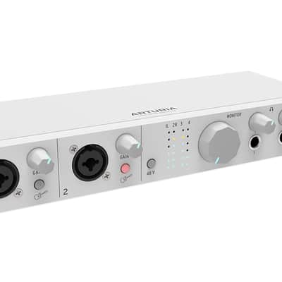 Arturia MinFuse 4 White | 4-in/4-out USB-C Audio Interface (USB 2.0 Compatible) | Included Software Suite - Mac/PC image 3