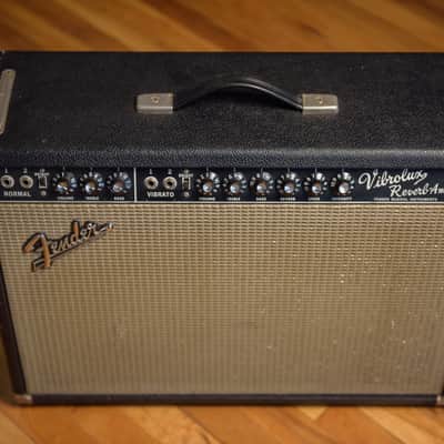 1966 Fender Vibrolux Reverb Blackface owned by Ray LaMontagne image 2