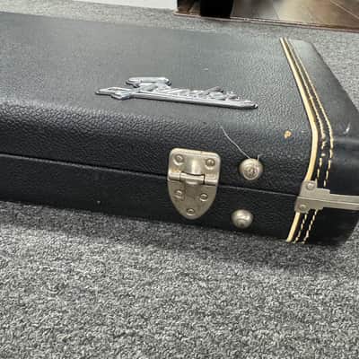 Fender Stratocaster Telecaster Case Vintage Tail Logo 1968-1975 - Black image 7