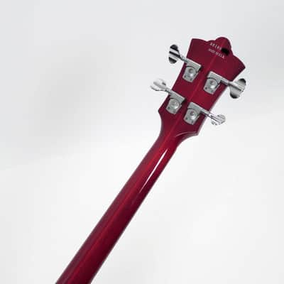 1980 Guild B-301 Bass Left Handed - Cherry Finish - Original Case - Rare Lefty! image 9
