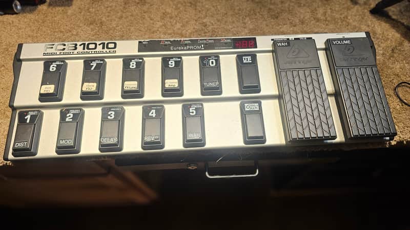 Behringer FCB1010 MIDI Foot Controller 2010s - Standard image 1