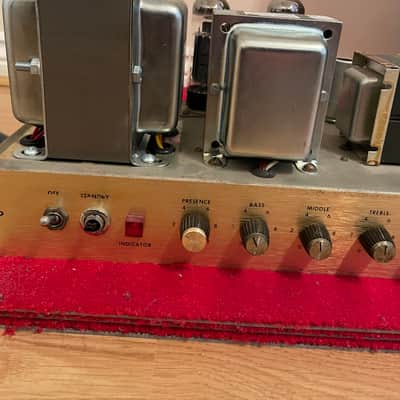 Marshall JMP Vintage small box 1973 hand wired lead amplifier image 20