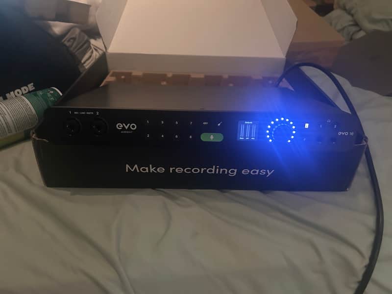 Audient EVO 16 USB Audio Interface 2022 - Present - Black image 1