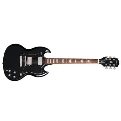 Epiphone SG Standard Guitar w/ Premium Gig Bag - Ebony image 3