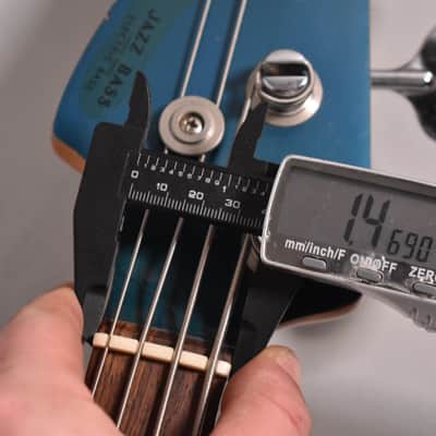 1965 Fender Jazz Bass Lake Placid Blue Finish Left-Handed Electric Bass w/OHSC image 23