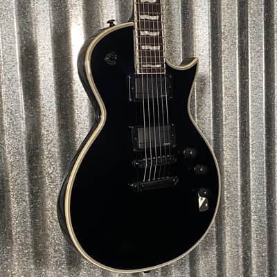 ESP LTD EC-1000S Gloss Black Fluence Guitar & Case #0366 Used image 5