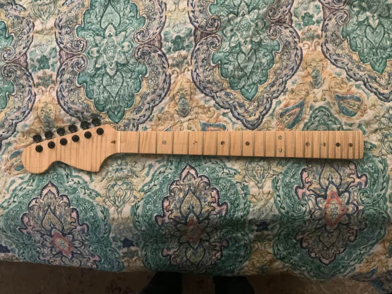 Parklane Guitars Killer Quarter sawn Superior Flame Maple Neck image 1