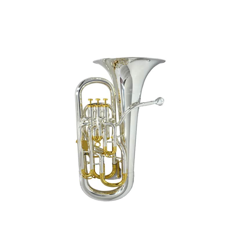 Schiller Elite V Compensating Euphonium – Silver & Gold image 1