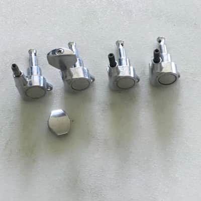 4 Schaller Style Bolt On Electric Guitar Sealed Gear Tuners In-line Headstock image 7