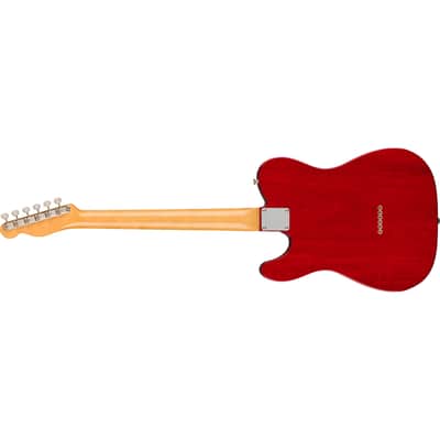 Fender American Vintage II 1963 Telecaster Rosewood Fingerboard - Crimson Red Transparent image 5