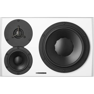 Dynaudio LYD 48 3-way Powered Studio Monitor (Left Side) - White image 3