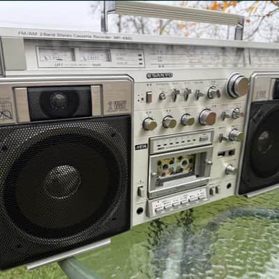 Sanyo MX-920 Rare Vintage Cassette Deck Boombox Japan Serviced Warranty 1979s image 15