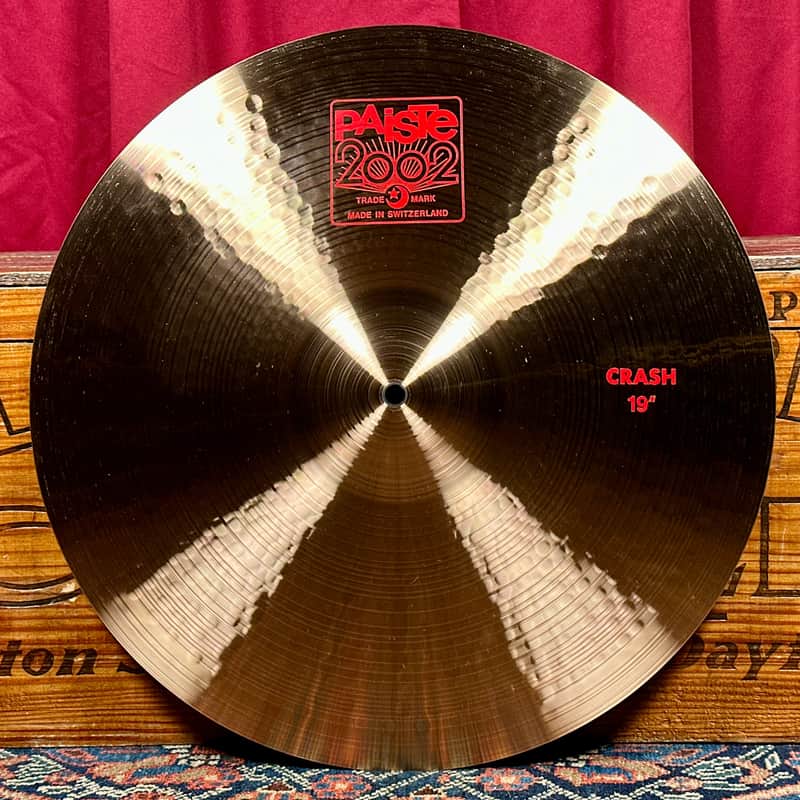 19" Paiste 2002 Crash Cymbal 1650g *Video* image 1