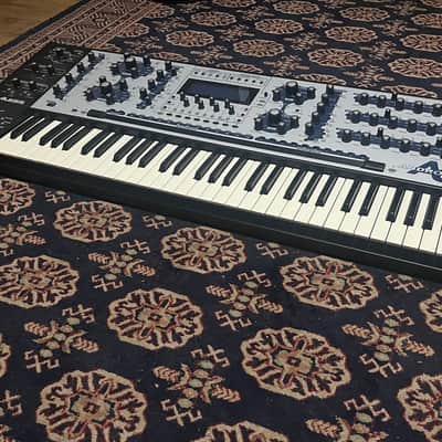 Alesis A6 Andromeda 61-Key Polyphonic Analog Synthesizer 2000s - Black/Silver