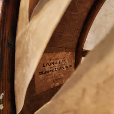 Lyon And Healy Military Marching Snare 1909 image 3