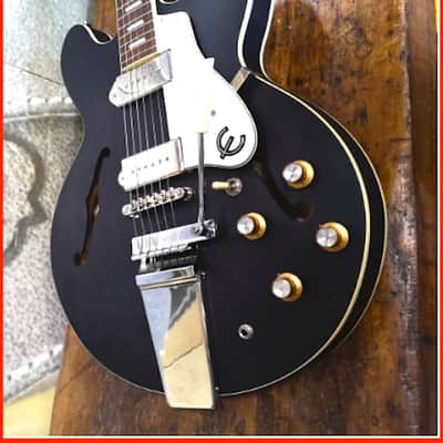 EPIPHONE CASINO UPGRADE!! Engraved Nickel Long Maestro Vibrola Vibrato Lyre Tailpiece Tremolo W/ Roller Bridge fits Casino, Sheraton, Dot, ES335, SG, & Firebird Guitars image 4