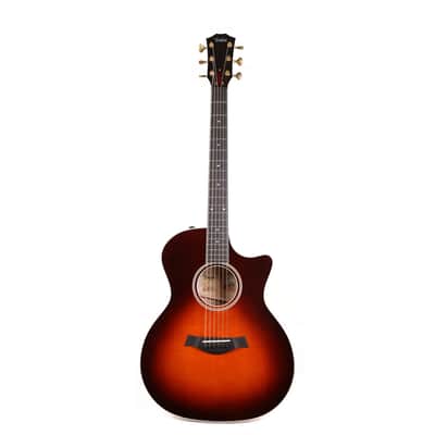 Taylor Custom Shop Grand Auditorium Torrified Spruce and Quilt Maple Used image 2
