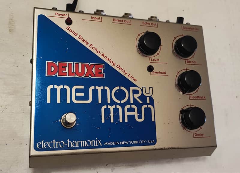 Vintage '70s Electro-Harmonix Deluxe Memory Man | Reverb Italia