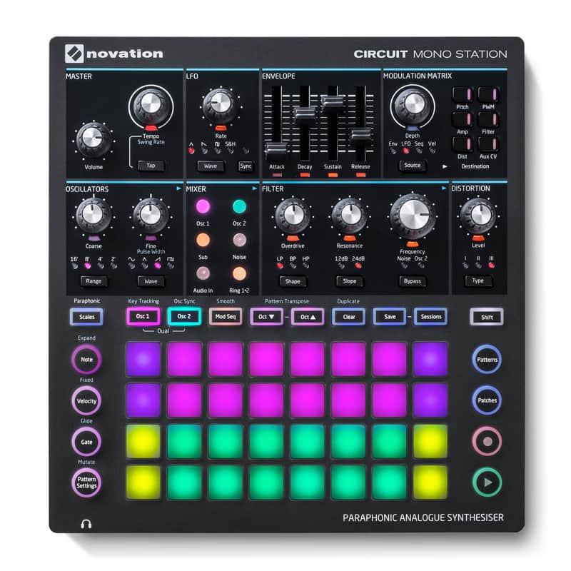 Novation Circuit Mono Station Paraphonic Synthesizer image 1