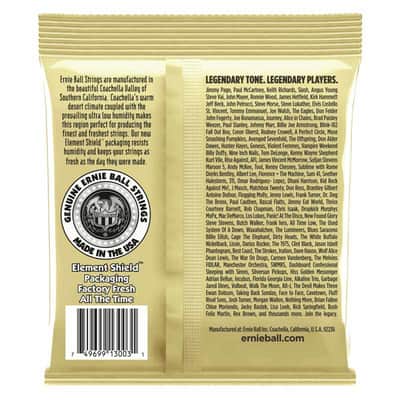 Ernie Ball 3003 Earthwood 80/20 bronze medium light 12-54 - pack de 3 image 2