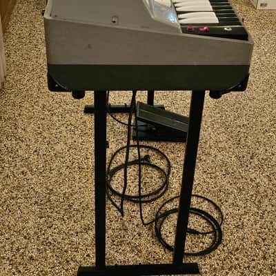 Farfisa Combo Compact 61-Key Organ 1964 - 1968 - Gray with Black-White / White-Black Keys image 3