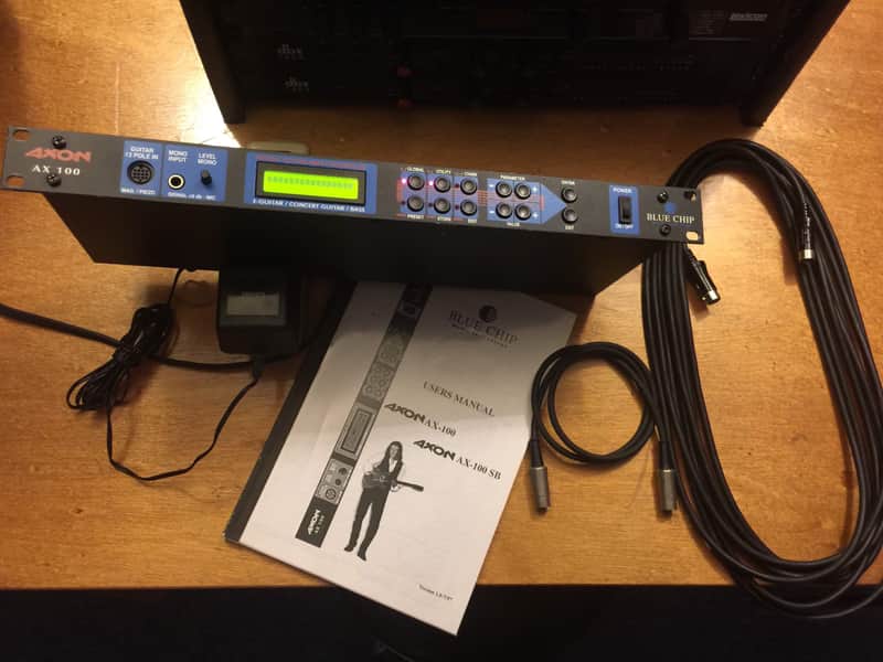 Axon AX100 Guitar MIDI Converter w/13 pin GK Cable and MIDI Cable, Power Supply & Manual (for parts or repair, see description) image 1