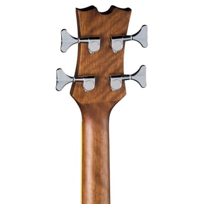 Dean 4 String A/E Bass, Spruce Top/Natural, EABC, Hard Case Bundle image 6