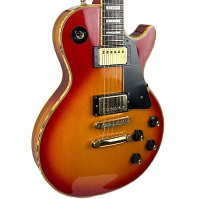Aria Pro II Les Paul Custom 1979 - Heritage Cherry Sunburst image 2