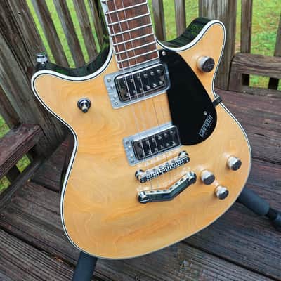 Gretsch G5222 Electromatic Double Jet BT with V-Stoptail 2020 - Present - Aged Natural image 3