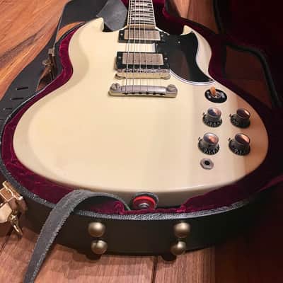 Gibson Les Paul Custom Shop VOS 2011 - Alpine White / Gibson SG / COA / Leather Strap / String Joy / Ernie Ball image 17