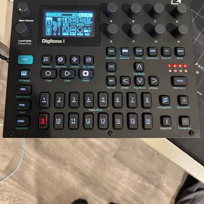 Elektron Digitone II 16-Voice Digital Synthesizer 2024 - Present - Black