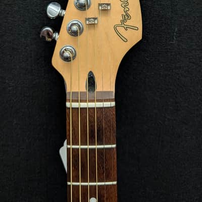Used 2002 Fender Stratacoustic A/E Guitar, Black image 3