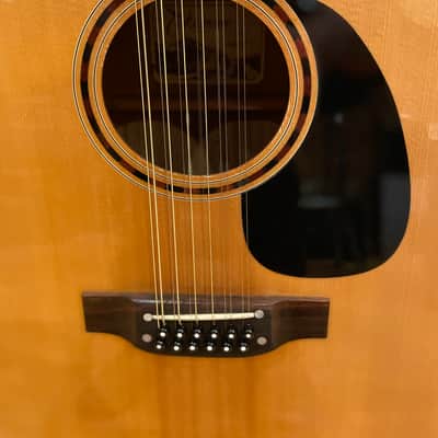 Takamine 12 String Acoustic Electric EF385 w Takamine Logo Case & Owners Manual image 7