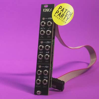 Mutable Instruments Kinks (Clone) Black Eurorack Utility 4HP image 3