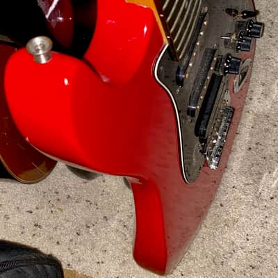 Memphis Stratocaster style electric guitar 1989 image 5