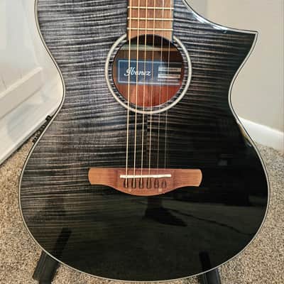 Ibanez AEWC32FM-BFD 2023 - 2024 - Black Sunset Fade High Gloss image 10