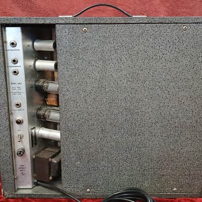 1967 Silvertone 1482 Vintage Tube Amp 1x12 w/ Tremolo, Danelectro USA-Made image 9