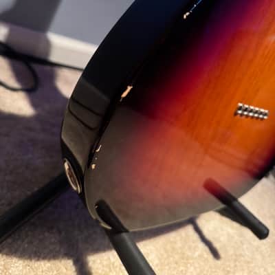 Fender 2012 American Vintage FSR '72 Telecaster Thinline Sunburst image 4