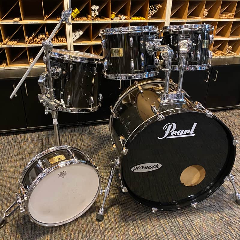 Pearl Session Custom Maple Shell Pack - Carbon Mist image 1