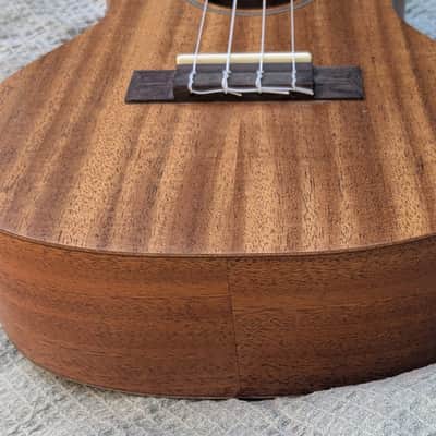 Teton TC003E Mahogany Concert Ukulele w/Electronics Natural image 3