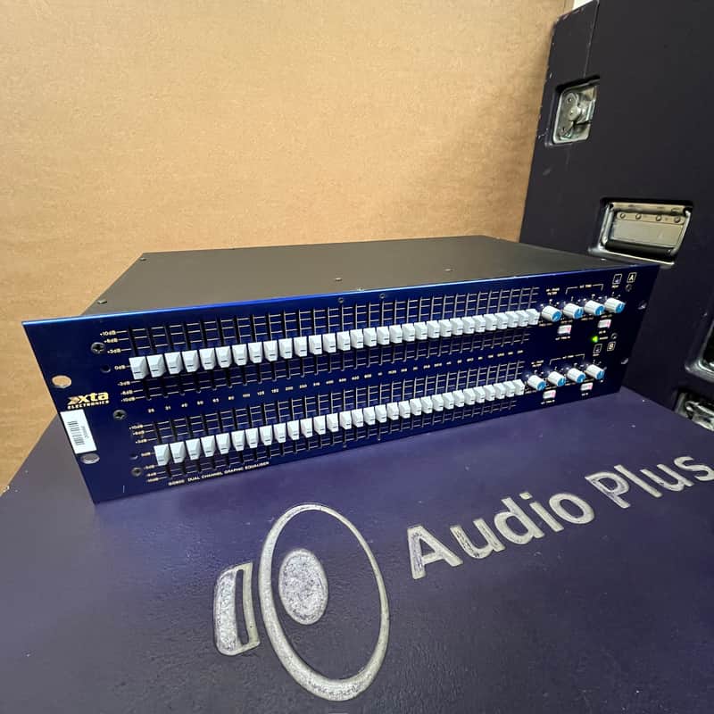 XTA Electronics GQ600 EQ 1/3 Octave 30 Band Graphic Equaliser (Audio Plus 0666) imagen 1