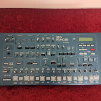 Korg MS2000R 2000s - Blue Rackmount Analog Modeling Synthesizer Synth image 3