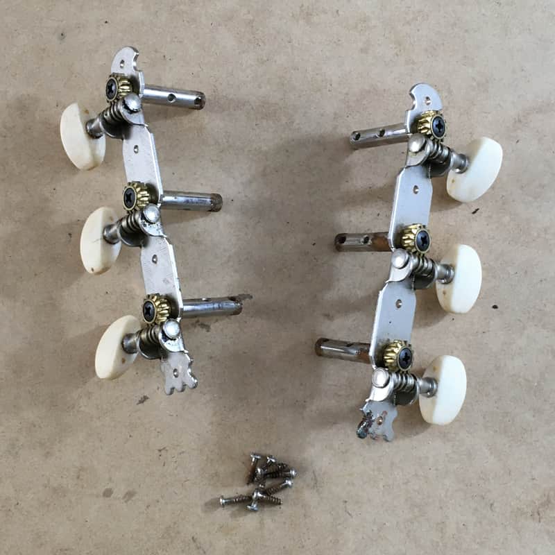 ? Luthier Parts 3×3 Classical Tuners chrome