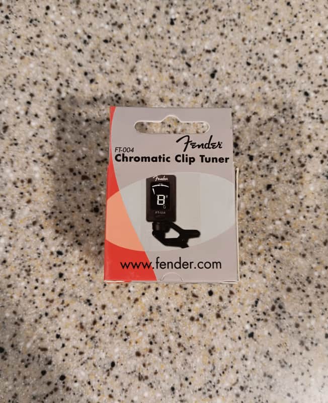 Fender FT-004 Clip-On Chromatic Tuner 2010s - Black image 1