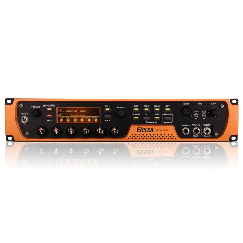 Digidesign Eleven Rack Guitar Multi-Effects Processor and Pro Tools Interface image 1
