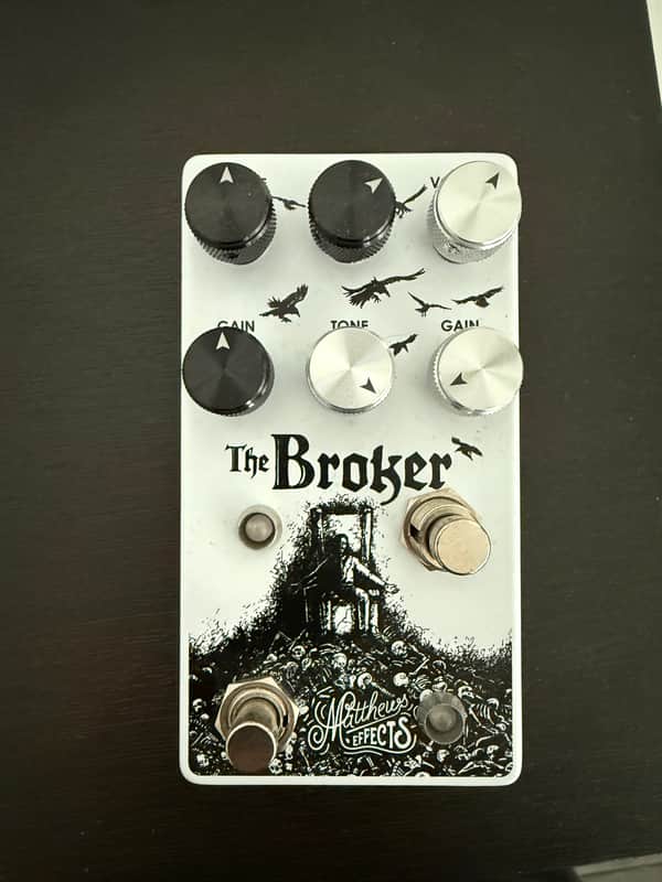 Matthews Effects The Broker 2021 - Present - White / Black Graphic image 1