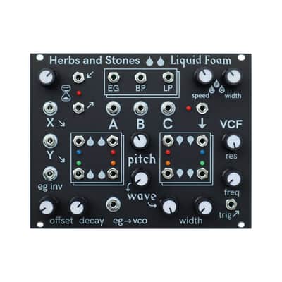 Herbs & Stones Liquid Foam Eurorack Synth & Sequencer Module image 1