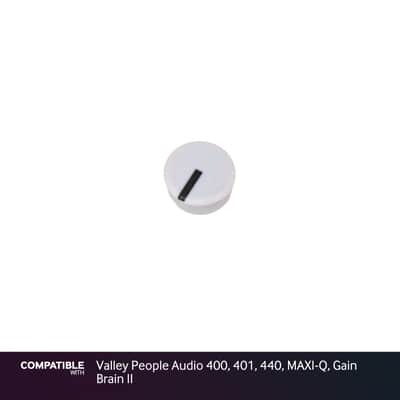 Gray Knob Cap for Valley People Audio 400, 401, 440, MAXI-Q, Gain Brain II image 1