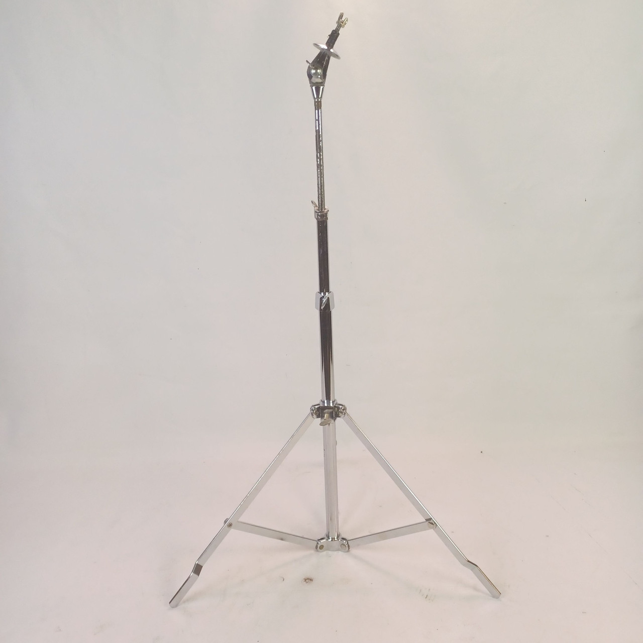 Ludwig Atlas Cymbal Stand #1400/#1402 Vintage 60-70s Chrome Crash/Ride Classic* — main photograph