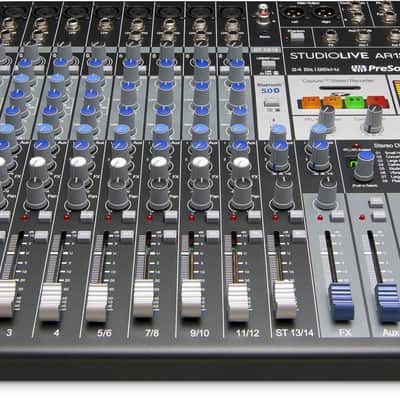 PreSonus STUDIOLIVE-AR12C 12-Channel Analog Mixer with USB-C and SD Recorder image 3